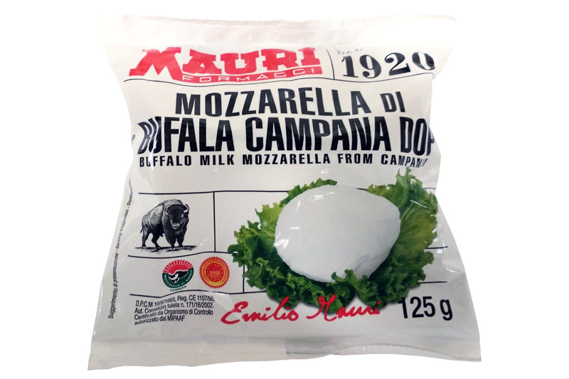Mozzarella di bufala busta 125 gr